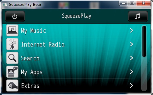 Logitech Squeezebox Radioで遊ぶ